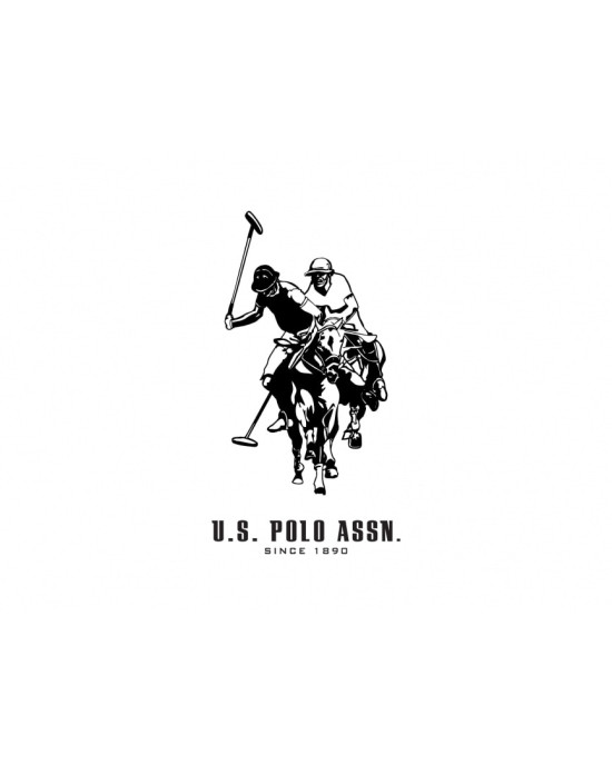 U.S. Polo Assn T-Shirt, Polo Neck White T-Shirt For Men's