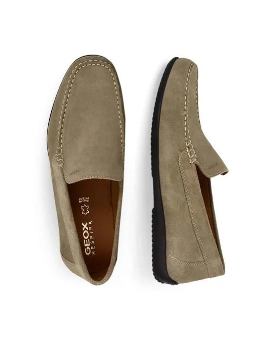 GEOX Shoes, Men's Suede Moccasins U020Wa GEOX Shoes, Men's Suede Moccasins U020Wa