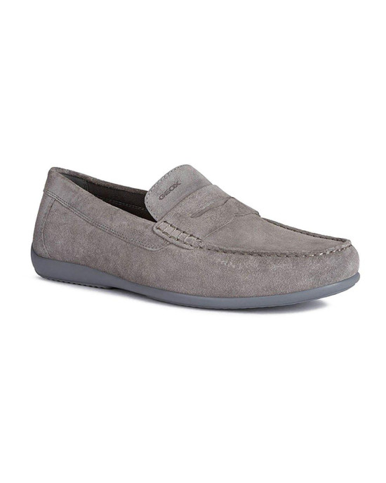 GEOX Shoes, Men's Suede Ascanio Loafers 020Wa GEOX Shoes, Men's Suede Ascanio Loafers 020Wa