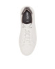 GEOX Shoes, Men's U Deiven White Dark Brown Leather Shoes GEOX Shoes, Men's U Deiven White Dark Brown Leather Shoes