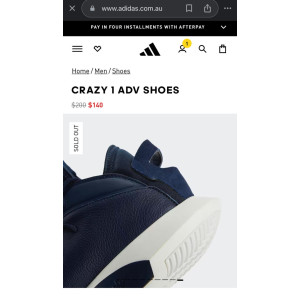 Adidas Shoes, CRAZY ADV Running Shoes