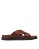 Clarks Slipper, Brown Leather British Tan Lea Slipper Clarks Slipper, Brown Leather British Tan Lea Slipper