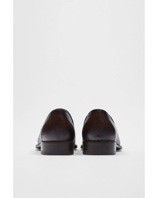 ZARA Shoes, Brown Leather Loafers ZARA Shoes, Brown Leather Loafers
