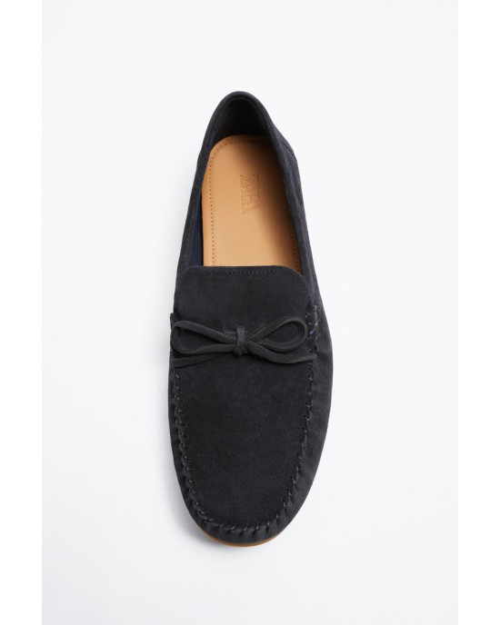 ZARA Shoes, Suede Leather Slip-on Moccasin Loafers ZARA Shoes, Suede Leather Slip-on Moccasin Loafers