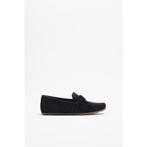 ZARA Shoes, Suede Leather Slip-on  Moccasin Loafers