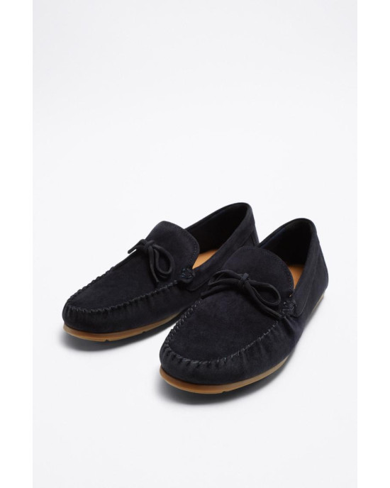 ZARA Shoes, Suede Leather Slip-on Moccasin Loafers ZARA Shoes, Suede Leather Slip-on Moccasin Loafers