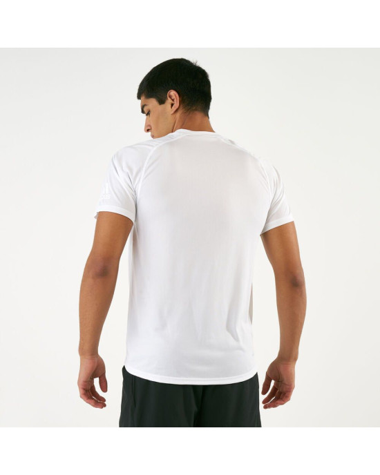 Adidas T-Shirt, Round neck, White Color Adidas T-Shirt, Round neck, White Color