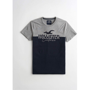 Hollister T-Shirt, Round Neck Stretch T-Shirt