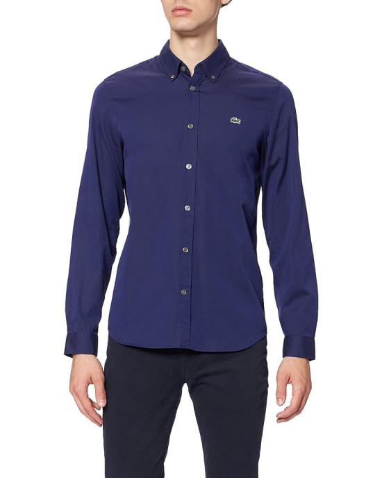 LACOSTE Shirt -navy Men’s Shirt LACOSTE Shirt -navy Men’s Shirt
