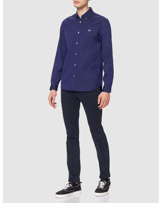 LACOSTE Shirt -navy Men’s Shirt LACOSTE Shirt -navy Men’s Shirt