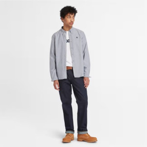 Timberland Shirt, Men's Milford Oxford Solid Shirt