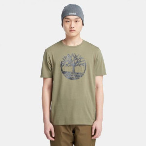 Timberland T-Shirt, Camo Tree Men's T-shirt