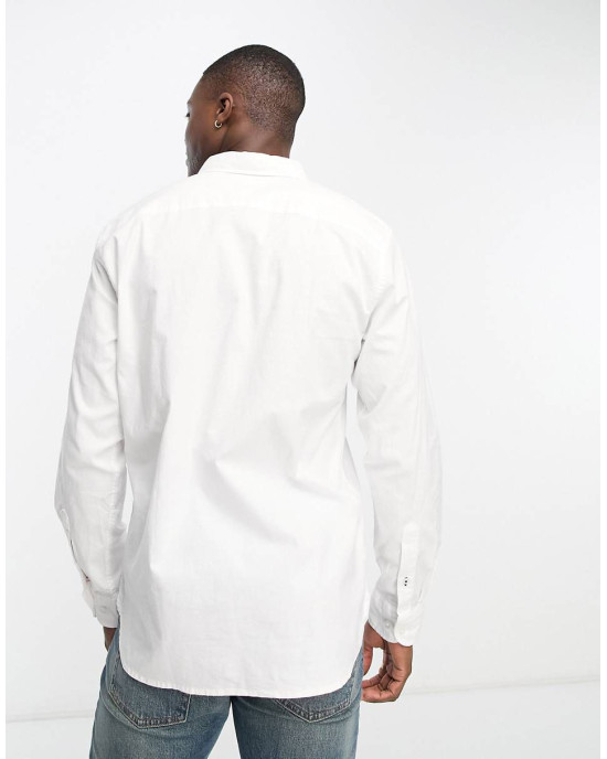 Tommy Hilfiger Shirt, White Men’s Shirt Tommy Hilfiger Shirt, White Men’s Shirt