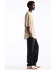 PULL&BEAR Sweatpants, Black Straight-leg joggers For Men's PULL&BEAR Sweatpants, Black Straight-leg joggers For Men's