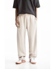 PULL&BEAR Sweatpants, Light Gray Straight-leg joggers For Men's PULL&BEAR Sweatpants, Light Gray Straight-leg joggers For Men's