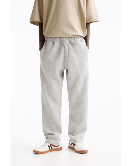 PULL&BEAR Sweatpants, Gray Straight-leg joggers For Men's PULL&BEAR Sweatpants, Gray Straight-leg joggers For Men's