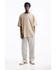 PULL&BEAR Sweatpants, Gray Straight-leg joggers For Men's PULL&BEAR Sweatpants, Gray Straight-leg joggers For Men's