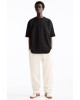 PULL&BEAR Sweatpants, Beige Straight-leg joggers For Men's