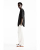 PULL&BEAR Sweatpants, White Straight-leg joggers For Men's PULL&BEAR Sweatpants, White Straight-leg joggers For Men's