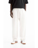 PULL&BEAR Sweatpants, White Straight-leg joggers For Men's PULL&BEAR Sweatpants, White Straight-leg joggers For Men's