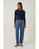 COTTON ON Top, Organic Rib Crew Long Sleeve Top For Women's COTTON ON Top, Organic Rib Crew Long Sleeve Top For Women's