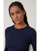 COTTON ON Top, Organic Rib Crew Long Sleeve Top For Women's COTTON ON Top, Organic Rib Crew Long Sleeve Top For Women's