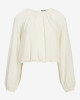 Express Top, Gathered Neck Balloon Sleeve Top For Women's