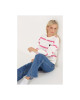 ONLY sweatshirt , Oversized striped sweatshirt For Women's ONLY sweatshirt , Oversized striped sweatshirt For Women's