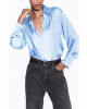 ZARA Shirt, Long Sleeve Satin Shirt For Women's ZARA Shirt, Long Sleeve Satin Shirt For Women's