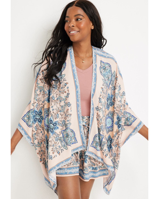 maurices Kimono, Paisley Scarf Kimono For Women's maurices Kimono, Paisley Scarf Kimono For Women's