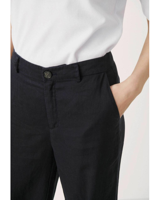 Stradivarius Pants, Linen Black For Women's Stradivarius Pants, Linen Black For Women's