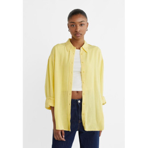 Stradivarius Shirt, Linen Shirt For Women's