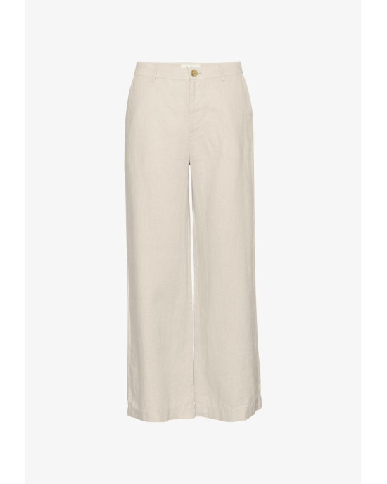 Stradivarius Pants, Linen Baige For Women's Stradivarius Pants, Linen Baige For Women's
