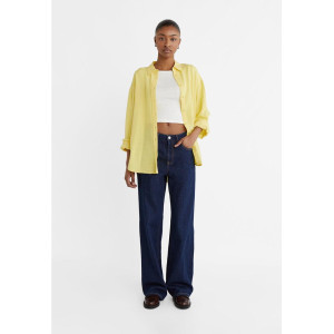 Stradivarius Shirt, Linen Shirt For Women's