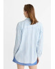 Linen Striped Shirt For Women's Linen Striped Shirt For Women's