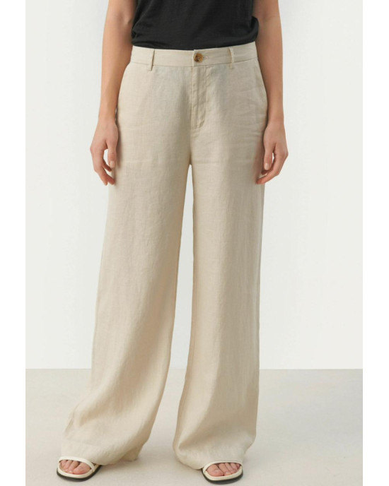 Stradivarius Pants, Linen Baige For Women's Stradivarius Pants, Linen Baige For Women's