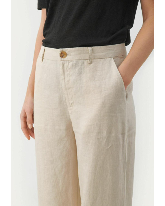 Stradivarius Pants, Linen Baige For Women's Stradivarius Pants, Linen Baige For Women's