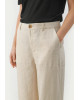 Stradivarius Pants, Linen Baige For Women's Stradivarius Pants, Linen Baige For Women's