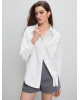 Stradivarius Shirt, Oversized Cotton Shirt For Women's Stradivarius Shirt, Oversized Cotton Shirt For Women's