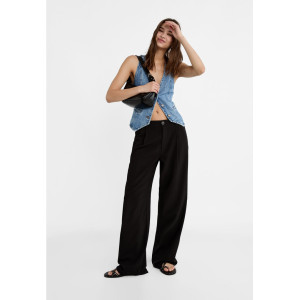 Stradivarius Trouser, Smart Straight-Leg Trouser For Women's