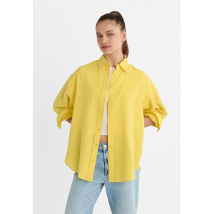 Stradivarius Shirt, Linen Shirt For Women's