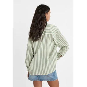 Stradivarius Shirt, Linen Shirt For Women's