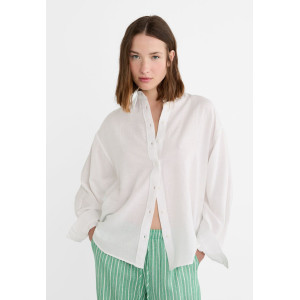Stradivarius Shirt, Linen Shirt For Women's