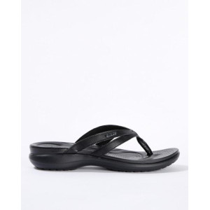Crocs Slipper, Black Strappy Flip-Flops