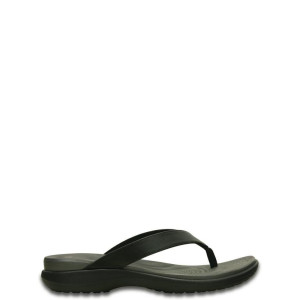 Crocs Slipper, Black Strappy Flip-Flops
