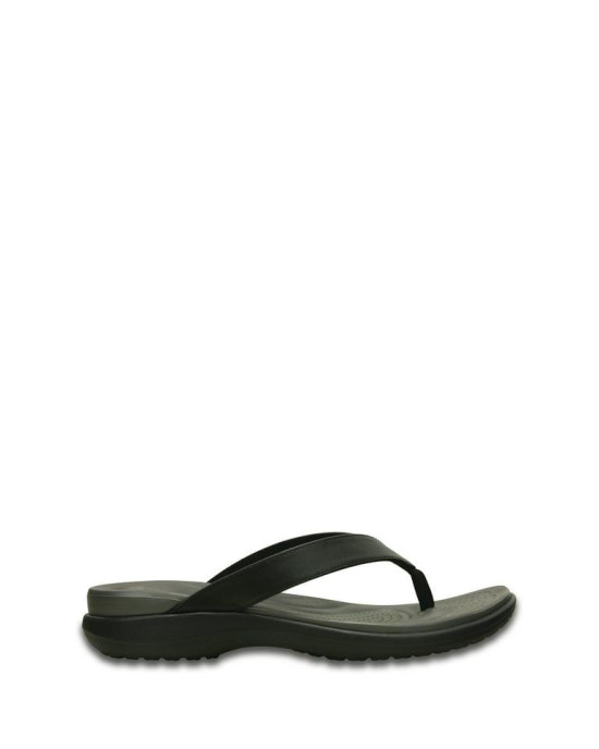 Crocs Slipper, Black Strappy Flip-Flops Crocs Slipper, Black Strappy Flip-Flops