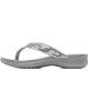 Crocs Slipper, Gray Strappy Flip-Flops Crocs Slipper, Gray Strappy Flip-Flops
