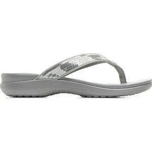 Crocs Slipper, Gray Strappy Flip-Flops