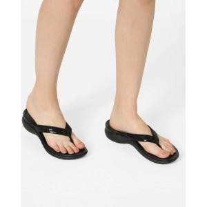Crocs Slipper, Black Strappy Flip-Flops