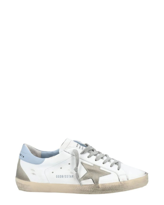 GOLDEN GOOSE Shoes, Super Star White Ice Blue (Women's) GOLDEN GOOSE Shoes, Super Star White Ice Blue (Women's)